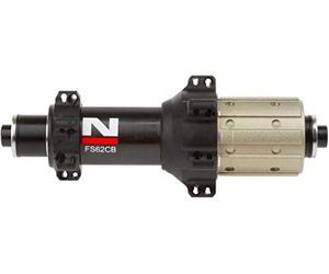 NOVATEC Road hub, Carbon, Straight Pull, Rear, 1 Japenese Bearing, 3sealed Bearings, Black, Alloy axle 10x140x130, 24, Holes, Alloy Cassette Body Shimano 11s (w/Spacer for 10s), Box