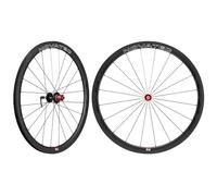 NOVATEC Wheelset R3 Clin U3.0 700C, Tubeless Ready, Clincher Rim, Full Carbon, UD Finish, Outer/Inner Size: 27/20, 38mm Deep, ETRTO 622-27, Straight Pull Aero Spokes, F 20 Spokes