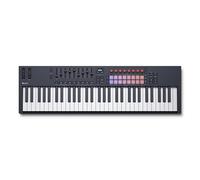 Novation FLkey 2 61 Controller USB MIDI a tastiera | USB-C, 61 tasti semipesati, 16 pad, fader, 8 encoder, rotelle pitch/modulazione, schermo OLED, modalità Scale, zone, MIDI Out