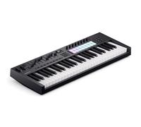 Novation Launchkey 49 [MK4] - Controller MIDI USB a tastiera da 49 tasti semipesati, con integrazione per DAW. Modalità Accordo e Scala, 8 drum pad, arpeggiatore. Software di produzione inclusi