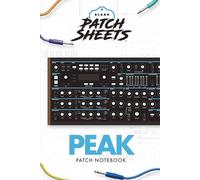Novation Peak Blank Patch Sheets Notebook: Become a more organized songwriter with this Blank Patch Sheet notebook so you can spend more time creating and less time forgetting.