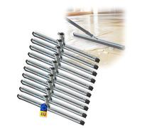 Novatool 10 x estrattori per doccia e terrazze, grande pulitore per finestre con asta telescopica, scorrevoli ad acqua, in acciaio inox, per pavimenti e piscine, XXL