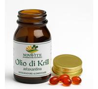 Novavitae - Krill Perle - Integratore con Olio di Krill, Omega 3 EPA e DHA - Col