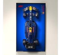 NOVDA Cornice espositiva NOVDA per Technic: Oracle Red Bull Racing RB20 F1 Car, 75 x 45 cm per supporto auto per 42206 (senza modello)