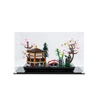 NOVDA Vetrina acrilica per Lego Tranquil Garden 10315, vetrina antipolvere per Lego 10315, dimensioni: 40 x 25 x 25 cm (modello non incluso)