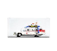 NOVDA Vetrina in acrilico per Lego Ghostbusters ECTO-1 10274, scatola di presentazione antipolvere per Lego 10274, dimensioni: 55 x 35 x 25 cm (modello non incluso)