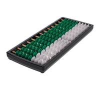 Nove Abacus Perle Bambino Che Fa Primi Passi Insegnamento Dell'abaco