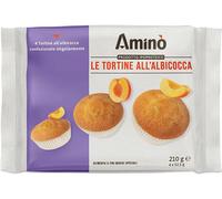 nove alpi srl Amino' le tortine albicocca 4 pezzi da 52,5 g