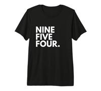 Nove Cinque Four Codice Area 954 Fort Lauderdale Florida Maglietta Premium