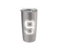 Nove Nono Numero Bicchiere termico in acciaio inox doppia parete