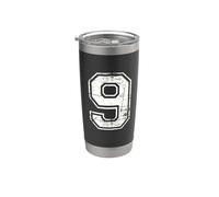 Nove Nono Numero Bicchiere termico in acciaio inox doppia parete