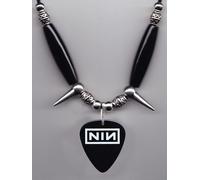 Nove Pollici Unghie Trent Reznor Nero Chitarra Scegliere Collana - Nin