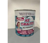 Novecento Paint Ke Smalto! Multisuperficie, Giallo Satinato, All'Acqua, No Blocking, per Interni ed Esterni