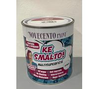 Novecento Paint Ke Smalto! Multisuperficie, Rosso Norgevia, Satinato, All'Acqua, No Primer, Interni/Esterni