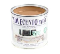 Novecento Paint Mobili ml 500 Tabacco, Pittura gessosa Extra Opaca facilissima da stendere.