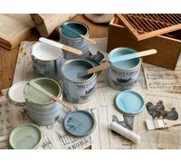 Novecento Paint Pittura Opaca Shabby per Mobili Pareti Vetro Gesso Latta 500 ml