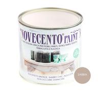 Pittura gessosa NOVECENTO PAINT extra opaca stile shabby chic 500 ml tinte varie