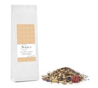 Novecento Tè | Infuso Mirtilli e Zenzero | Tisana in Foglie - 90 Gr | Rooibos Con Fiordaliso | Sacchetto The Rosso Frutta e Spezie
