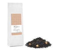 Novecento Tè | Tè Nero Crema al Caramello in Foglie - Sacchetto Miscela Sfusa 90 Gr