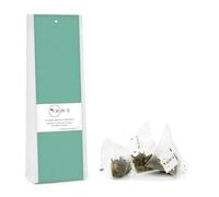 Novecento Tè® | Tè Verde Sencha e Mandorle - 15 Filtri Piramide | Verde Sencha Mandorle Caramello Zenzero | Miscela Tè Verde Mandorle Spezie