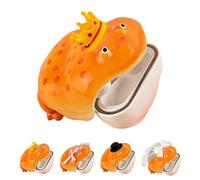 Novel Frog Case for AirPod, Ugly Cute Frog Earbuds Cases, Funny Unique Gift, Resin Material (B-1)