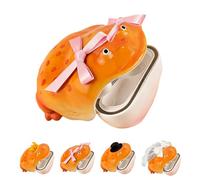Novel Frog Case for AirPod, Ugly Cute Frog Earbuds Cases, Funny Unique Gift, Resin Material (B-2)