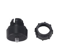 NovelGoal 1/4 Vite a 17mm Testa A Sfera Interfaccia Giunto Adattatore Plastica per DV Macchina Fotografica Auto Montaggio Treppiede Monitor GPS Supporto Staffa