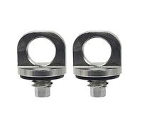 NovelGoal Acciaio inossidabile D-Ring DSLR fotocamera treppiede adattatore vite 1/4 "accessori per treppiede fotografico per fotografia tracolla borsa borsa borsa (2 pezzi)