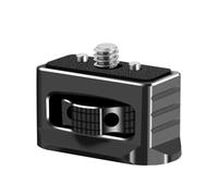 NovelGoal Adattatore a sgancio rapido per fotocamera con attacco rapido con vite da 1/4" e perno di posizionamento, adattatore per treppiede per DSLR, braccio magico, giunto cardanico portatile