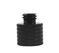 NovelGoal Adattatore da maschio a femmina da 1/4" a 3/8", adattatore convertitore per fotocamera DSLR, monitor, gabbia, treppiede, accessori per luce (da maschio 3/8 a femmina 1/4)
