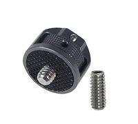 NovelGoal Adattatore girevole da 1/4" per fotocamera a 360° per Pocket 2 FIMI Palm 2 treppiede testa a sfera Magic Arm Cage Rig Flash Light Stand staffa monitor (grigio)