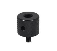 NovelGoal Adattatore in alluminio da 1/4-20 a M4-0,7, viti di conversione per treppiede, accessori fotografici con fori laterali rinforzati (da femmina 1/4 a maschio M4)
