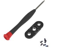 NovelGoal Adattatore per dito pieghevole Supporto per treppiede Dual 1/4 Thread Base Mount Compatibile con GoPro Stand Treppiede Adattatore monopiede