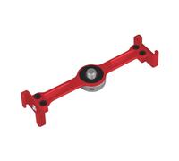 NovelGoal Adattatore per slitta fredda per fotocamera, barra di estensione per Vlog, foro Arri da 1/4 per videocamera Hero Action, monitor, luce LED, microfono, vlogging, treppiede per selfie (rosso,
