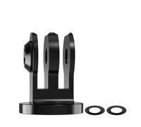 NovelGoal Adattatore per treppiede, adattatore di conversione per selfie stick compatibile con Hero 13/12, X5, Osmo Action Camera e altri accessori standard da 1/4" (3 schede a foro per vite da 1/4")