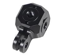 NovelGoal Convertitore per montaggio su base treppiede da 1/4" 3/8" fori versatile mini cubo magico compatibile con adattatore a sfera per fotocamera DSLR GoPro (cubo B)