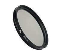 NovelGoal CPL Filtro obiettivo della fotocamera 37 mm 52 mm 58 mm filtro ottico polarizzato circolare in vetro ottico per fotocamere SLR per smartphone (52 mm)