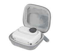 NovelGoal Custodia da trasporto portatile per fotocamera Go3/3S con doppia cerniera, mini borsa antiurto, custodia protettiva da viaggio rigida (grigia)