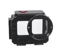 NovelGoal Custodia impermeabile in lega di alluminio per immersioni subacquee fino a 80 metri, telaio protettivo compatibile con GoPro 12 11 10 9 Action Camera (Combo A, standard)