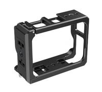 NovelGoal Custodia protettiva per gabbia per fotocamera Ins Ace Pro/Ace Pro2, telaio di protezione in metallo con base magnetica a sgancio rapido e scarpa fredda, foro per vite da 1/4" (solo gabbia