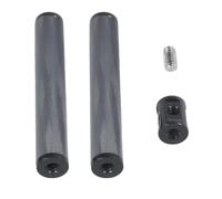 NovelGoal Kit di staffe per guida fotografica, lunghezza 100 mm, universale, per seguire la messa a fuoco, in fibra di carbonio, tubo fotografico da 15 mm, ad alta capacità di carico, accessorio per