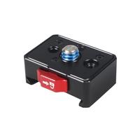 NovelGoal Mini supporto a sgancio rapido per gabbia di coniglio SLR fotocamera sportiva SmartCloud stabilizzatore clip telefono cellulare ecc. (piastra)