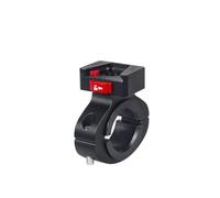 NovelGoal Morsetto per bicicletta a sgancio rapido in lega di alluminio 1/4-20 per riprese fotografiche adatte per fotocamere sportive con fori filettati da 1/4 per luce di riempimento e altri
