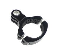 NovelGoal Morsetto per manubrio per moto, supporto in metallo, supporto per barra di rotolo, staffa per reggisella per bici compatibile con GoPro 10 9 8 (19-28 mm)