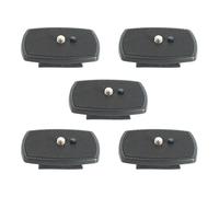 NovelGoal Piastra di montaggio a sgancio rapido compatibile con treppiede Amazon Basics 60" Vct668 St666 690 treppiede per fotocamera (35 x 35 mm/1,38 x 1,38 pollici x 5)