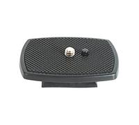 NovelGoal Piastra di montaggio a sgancio rapido compatibile con treppiede per fotocamera Amazon Basics da 60 pollici Vct668 St666 690 (43 x 43 mm)