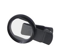 NovelGoal Professional 52 mm Phone Camera Clamp con obiettivo macro CPL Star Filtro ND variabile per tutti gli smartphone (con filtro Star 8X, foro rotondo)