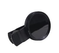 NovelGoal Professional 52 mm Phone Camera Clamp con obiettivo macro CPL Star Filtro ND variabile per tutti gli smartphone (con 52 mm ND2 400, foro quadrato)