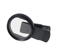 NovelGoal Professional 52 mm Phone Camera Clamp con obiettivo macro CPL Star Filtro ND variabile per tutti gli smartphone (con filtro UV, foro rotondo)