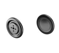 NovelGoal Supporto magnetico per telefono 16 15 14 13, supporto per telefono con foro ARR da 1/4 ''/adattatore di montaggio a scarpa fredda treppiede (con foro Ari)